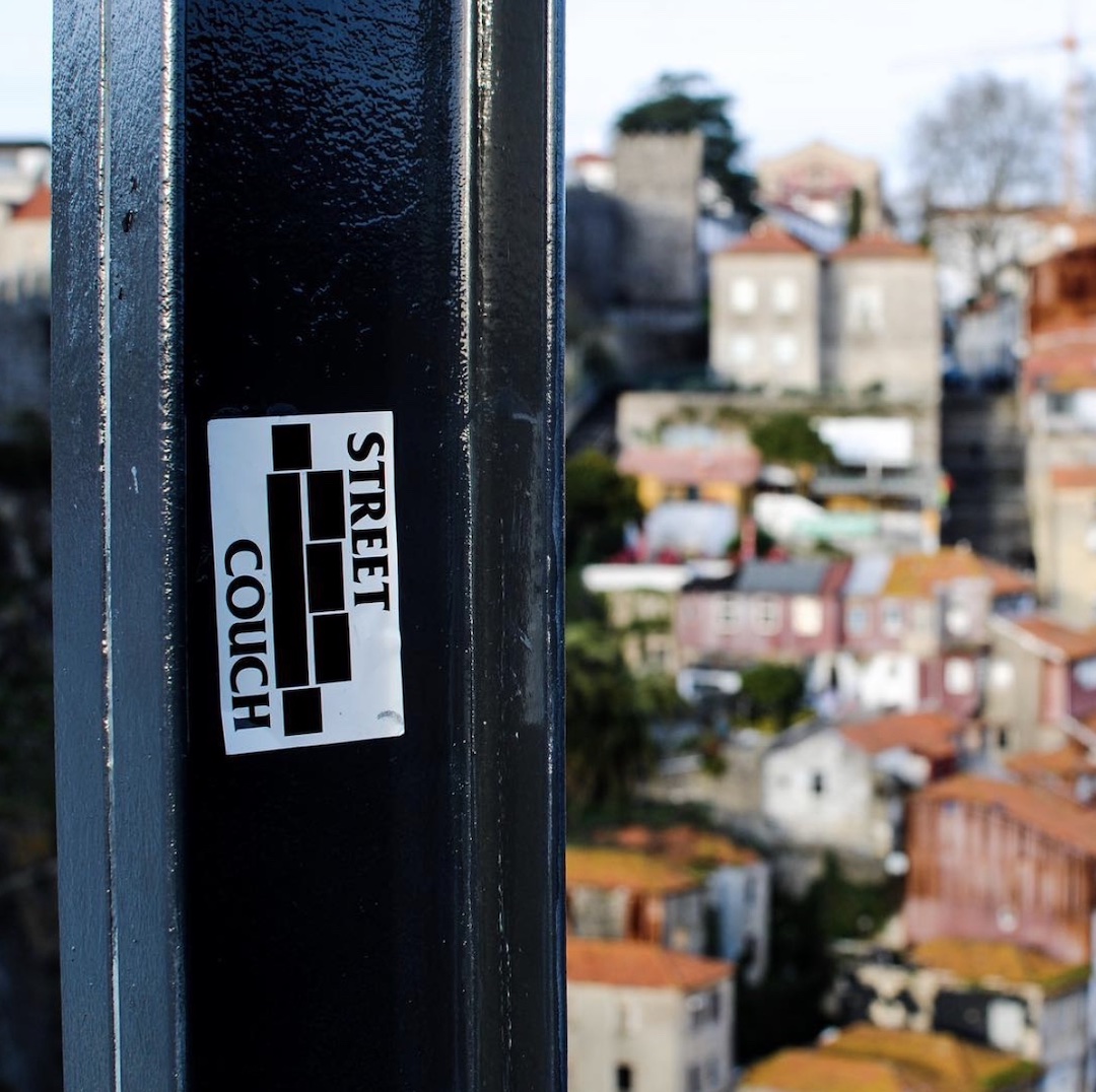 street couch sticker